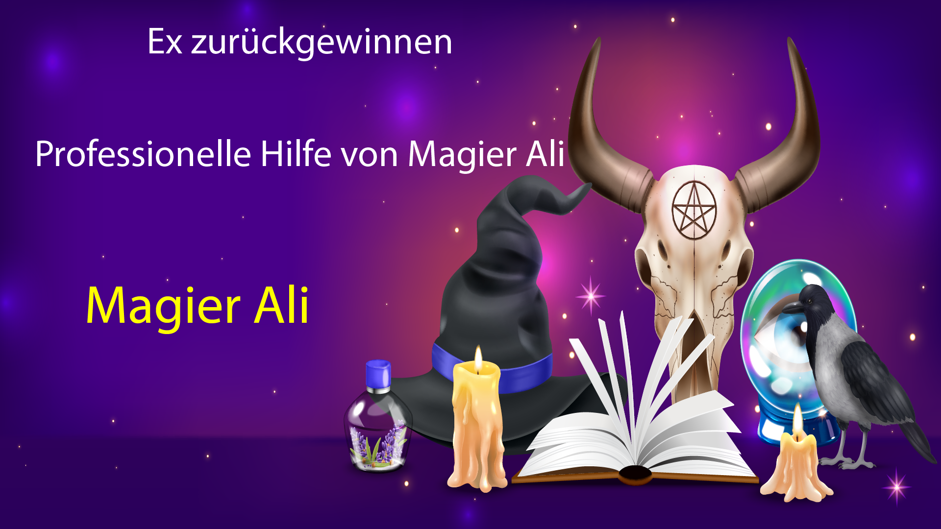 Ex zurückgewinnen: Professionelle Hilfe von Magier Ali