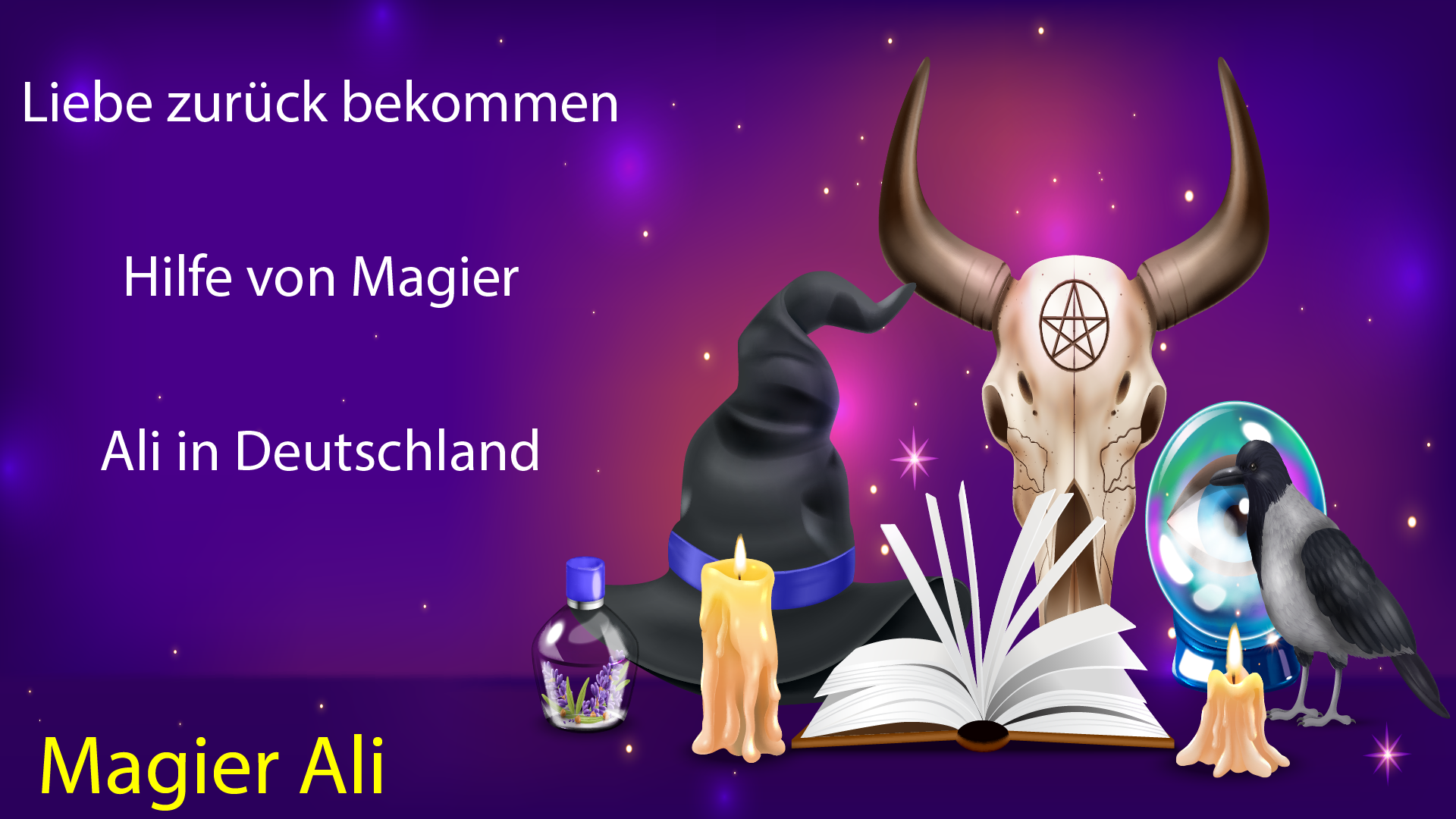 Liebe zurück bekommen: Hilfe von Magier Ali in Deutschland